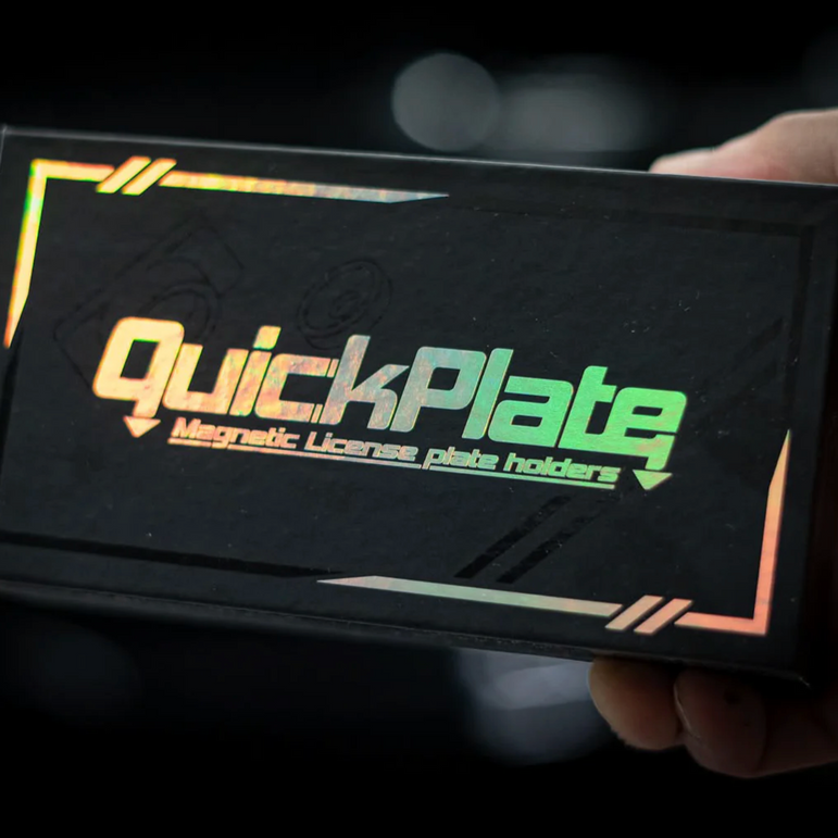 QuickPlate - Magneettinen Rekisterikilven teline