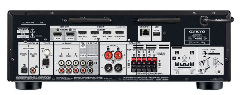 Onkyo TX-NR5100 7.2 AV-vahvistin