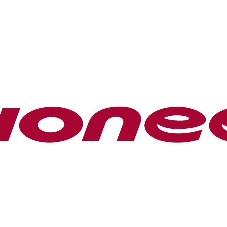 Pioneer Sticker 180x30 mm Red PIONEER STICKER 180x30 Red