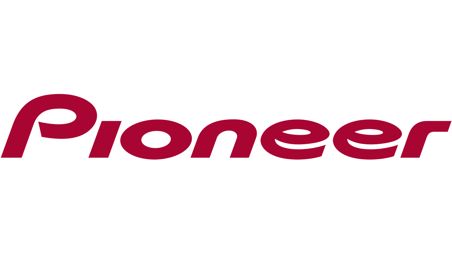 Pioneer Sticker 800x115mm RED PIONEER STICKER 800X115 RED