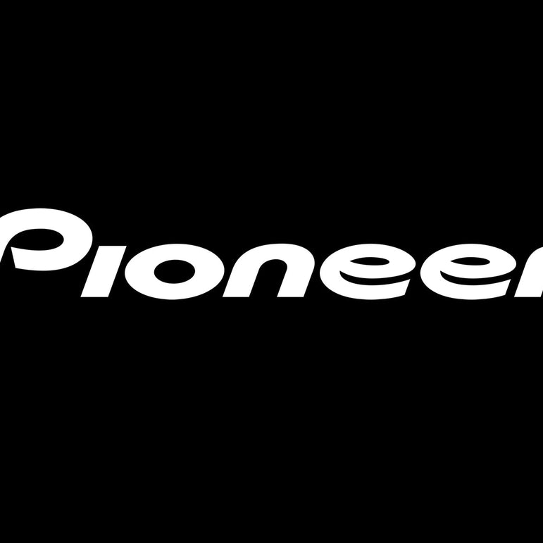 Pioneer Sticker 180x30 mm White PIONEER STICKER 180x30 White