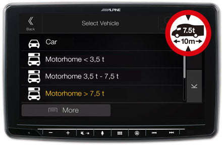 Alpine iLX-F905D Halo 9 tuuman autosoitin langaton CarPlay