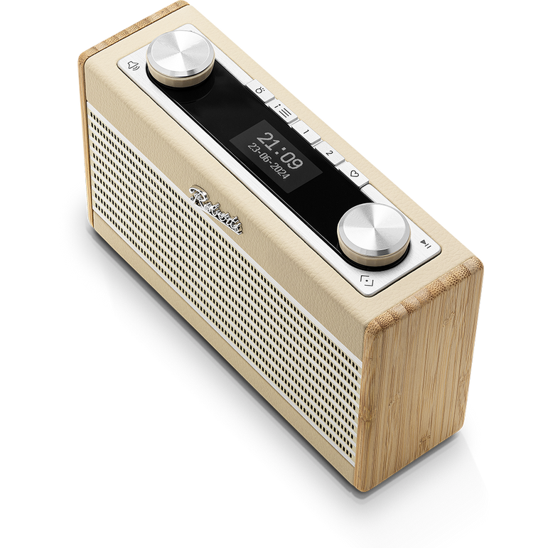Roberts Radio Rambler Uno – Kompakti retroradio Bluetoothilla ja akkuparistojen latauksella