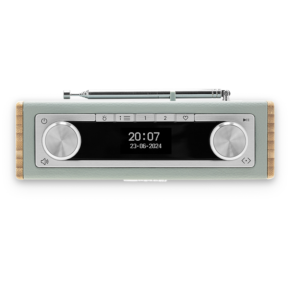 Roberts Radio Rambler Uno – Kompakti retroradio Bluetoothilla ja akkuparistojen latauksella