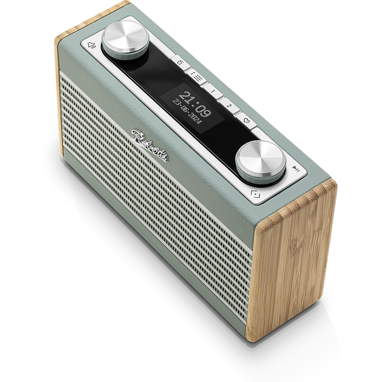 Roberts Radio Rambler Uno – Kompakti retroradio Bluetoothilla ja akkuparistojen latauksella