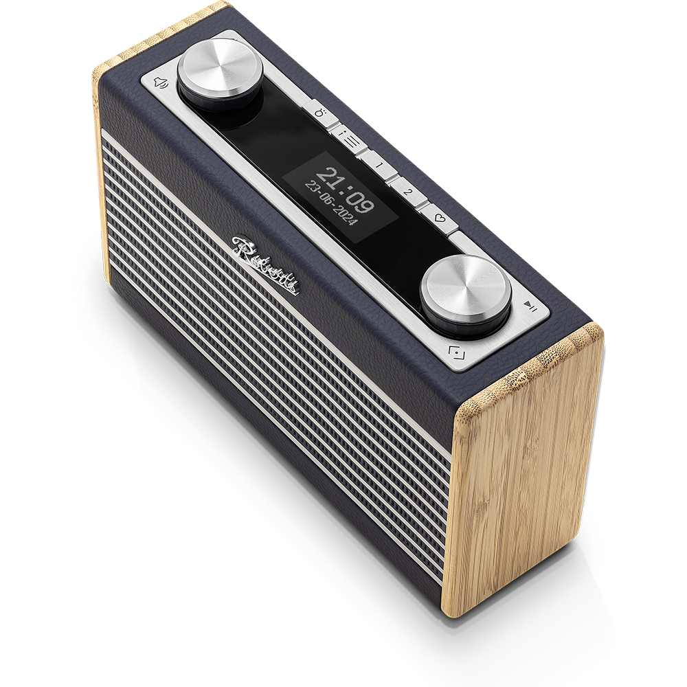 Roberts Radio Rambler Uno – Kompakti retroradio Bluetoothilla ja akkuparistojen latauksella