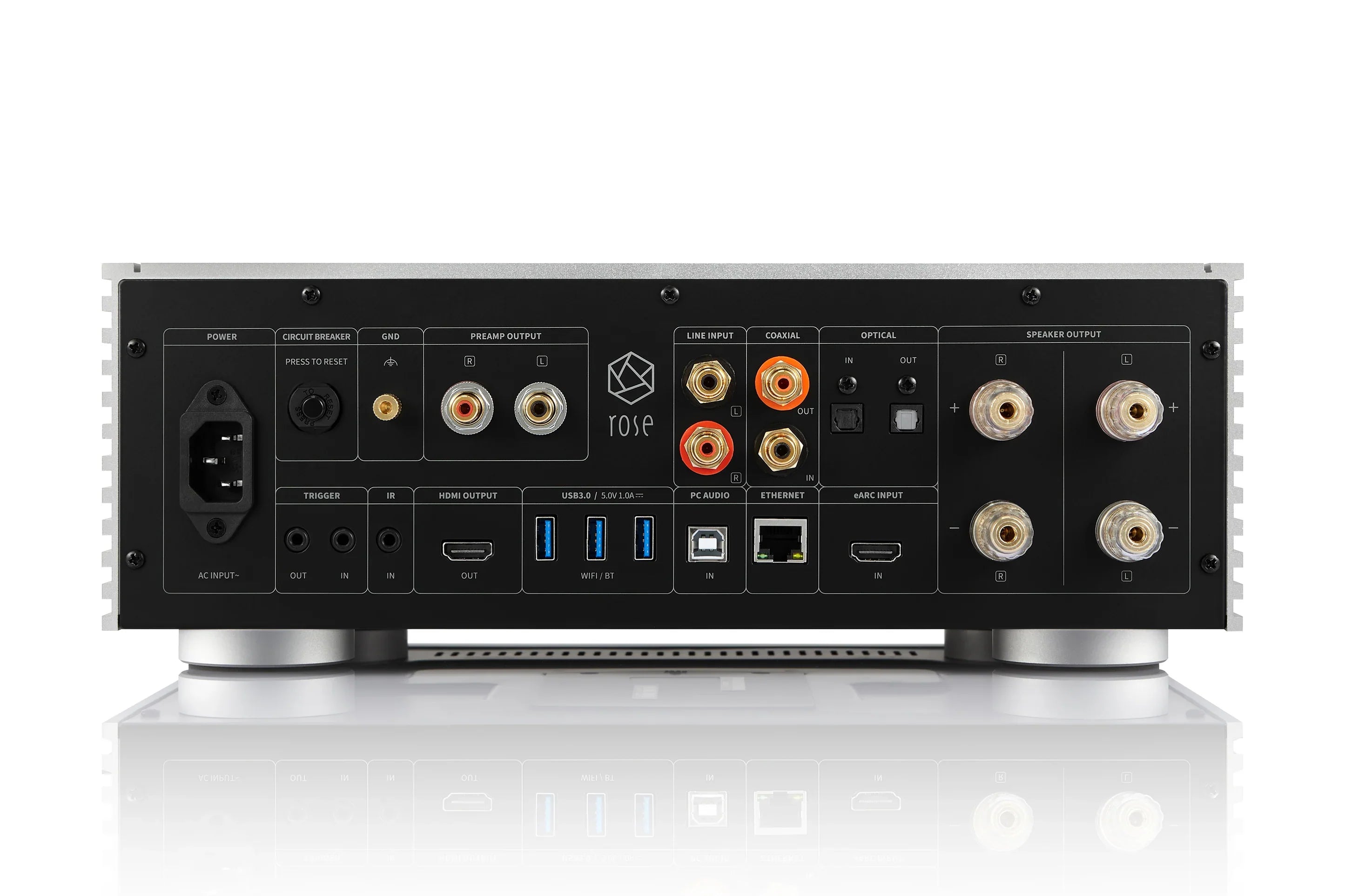 HiFi Rose RS520 Streamer Amplifier