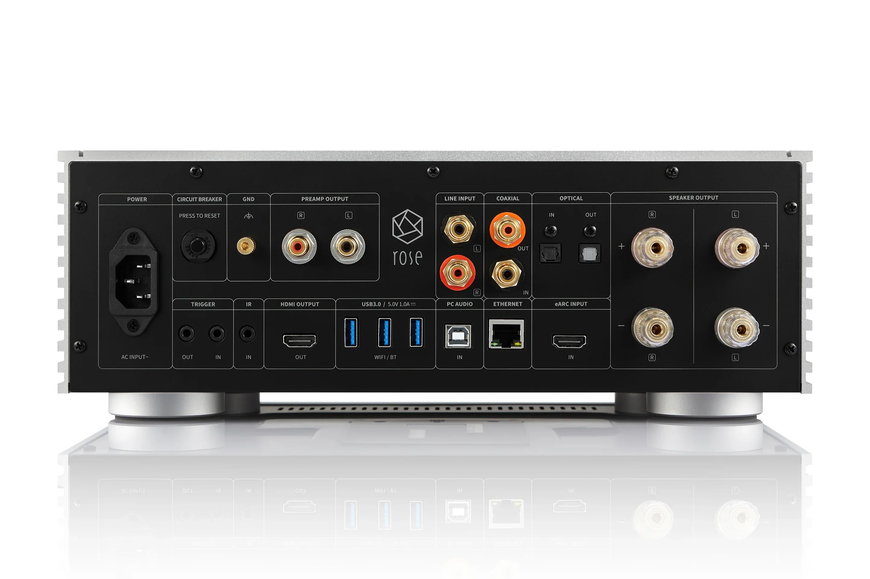 HiFi Rose RS520 Streamer Amplifier