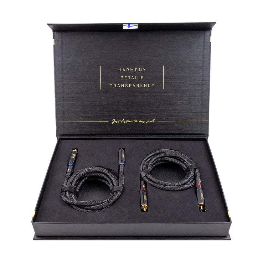 FOUR Connect SOLO RCA-kaapeli OCC Kupari 1-5m