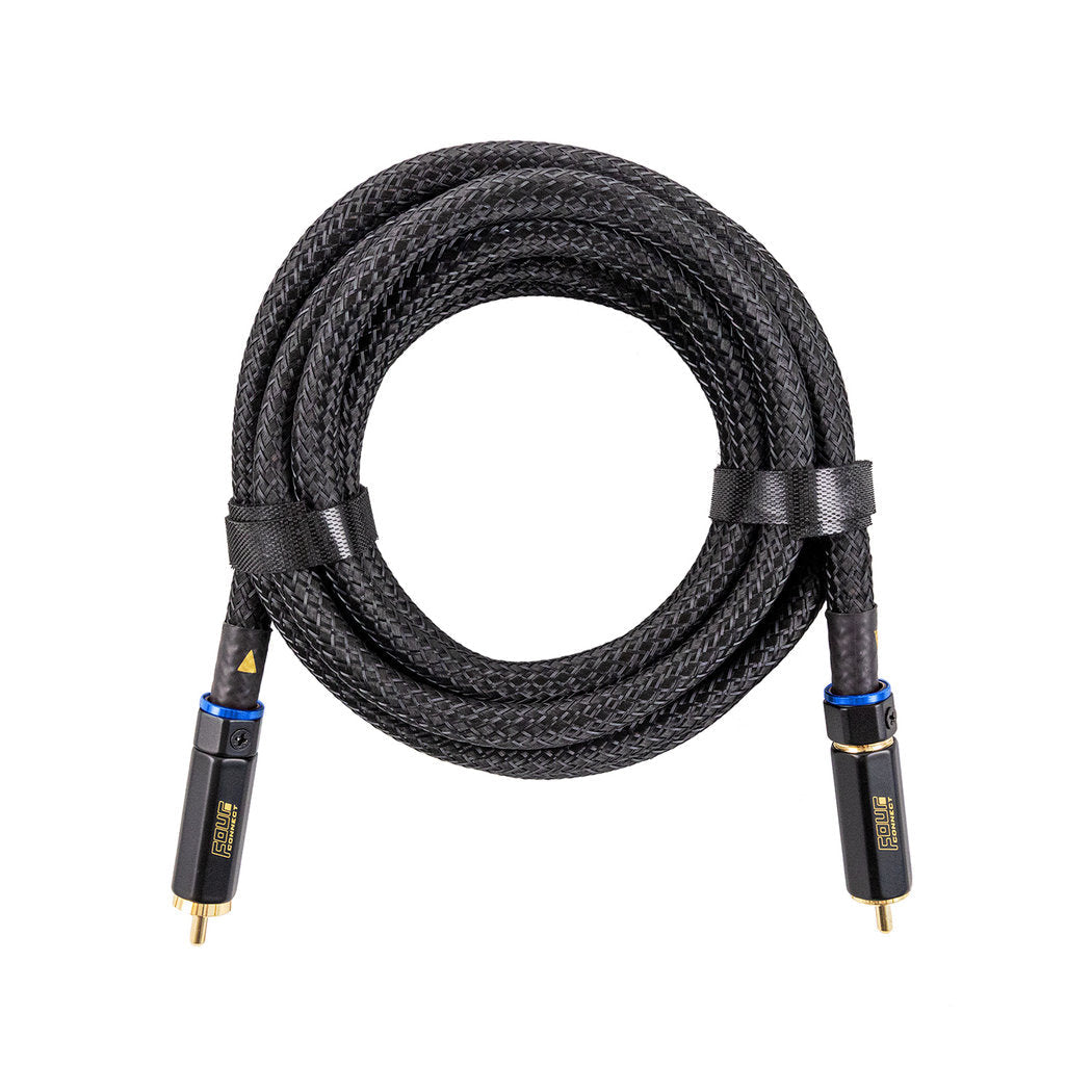 FOUR Connect SOLO RCA-kaapeli OCC Kupari 1-5m