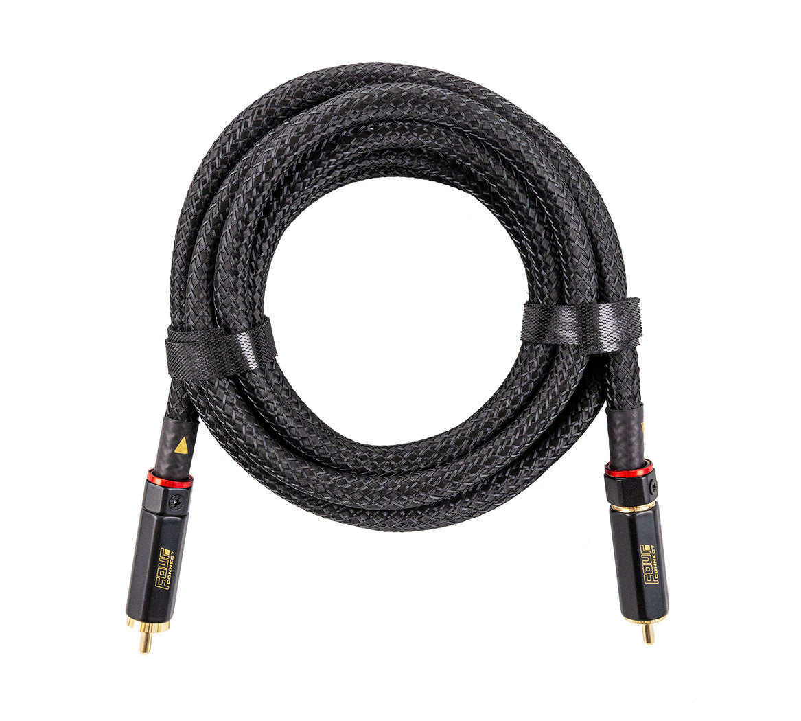 FOUR Connect SOLO RCA-kaapeli OCC Kupari 1-5m