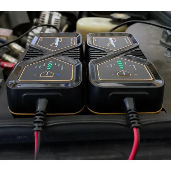 SonoPower SP-IC4 älykäs akkulaturi 4A – AGM, STD & Li, 6V/12V, IP65