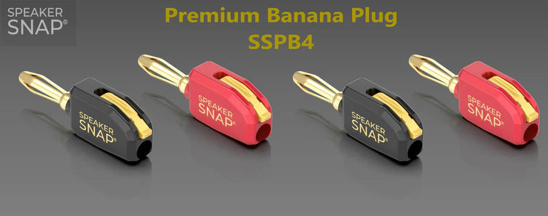 Speaker Snap Premium banaaniliitin (12-24 AWG)