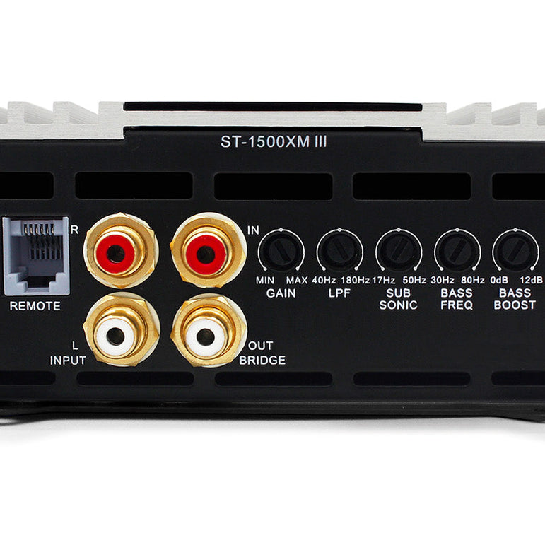 Zapco ST-1500XM III Mono Class D Bass Amplifier