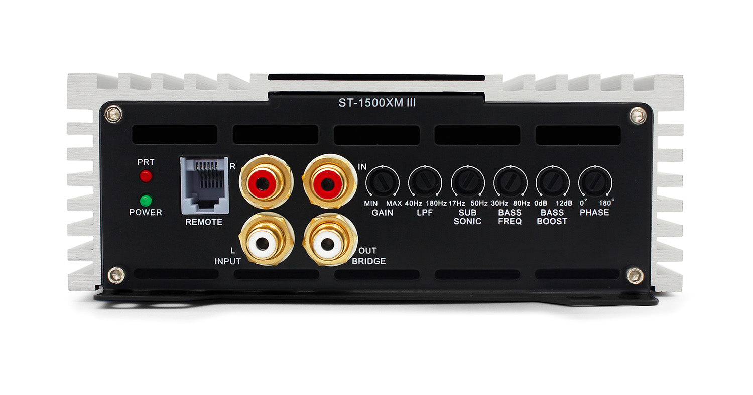 Zapco ST-1500XM III Mono Class D Bass Amplifier