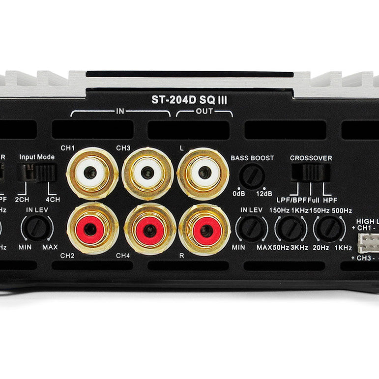 Zapco ST-204D SQ III 4-Ch. Class D SQ Amplifier