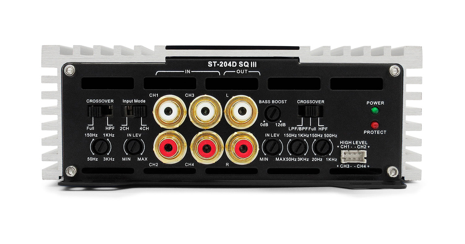 Zapco ST-204D SQ III 4-Ch. Class D SQ Amplifier
