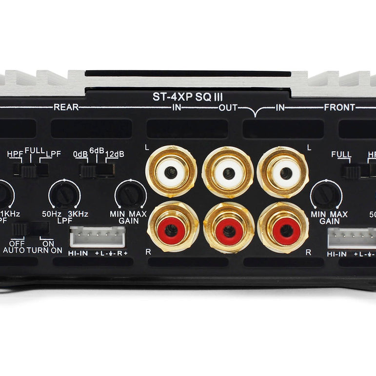 Zapco ST-4XP SQ III 4-Ch. High Power Class AB SQ Amplifier