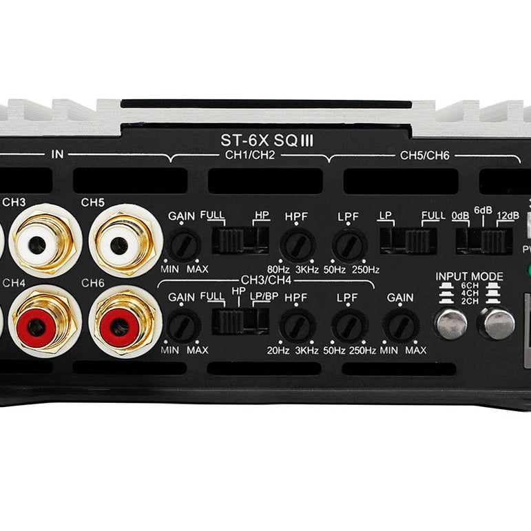 Zapco ST-6X SQ III 6-channel Class AB SQ Amplifier