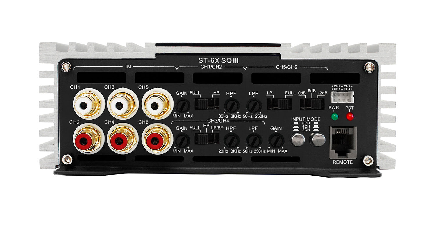 Zapco ST-6X SQ III 6-channel Class AB SQ Amplifier