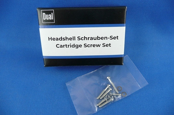 DUAL Headshell Screw Set – Cartridge Screw Set for Turntable