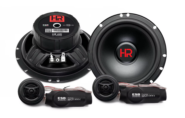ESB Audio HR 6K2X Component Set – 6" 2-way, 4Ω 60W