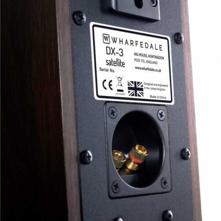 Wharfedale DX-3 satelliittikaiutinpari - 2-tie, 75mm