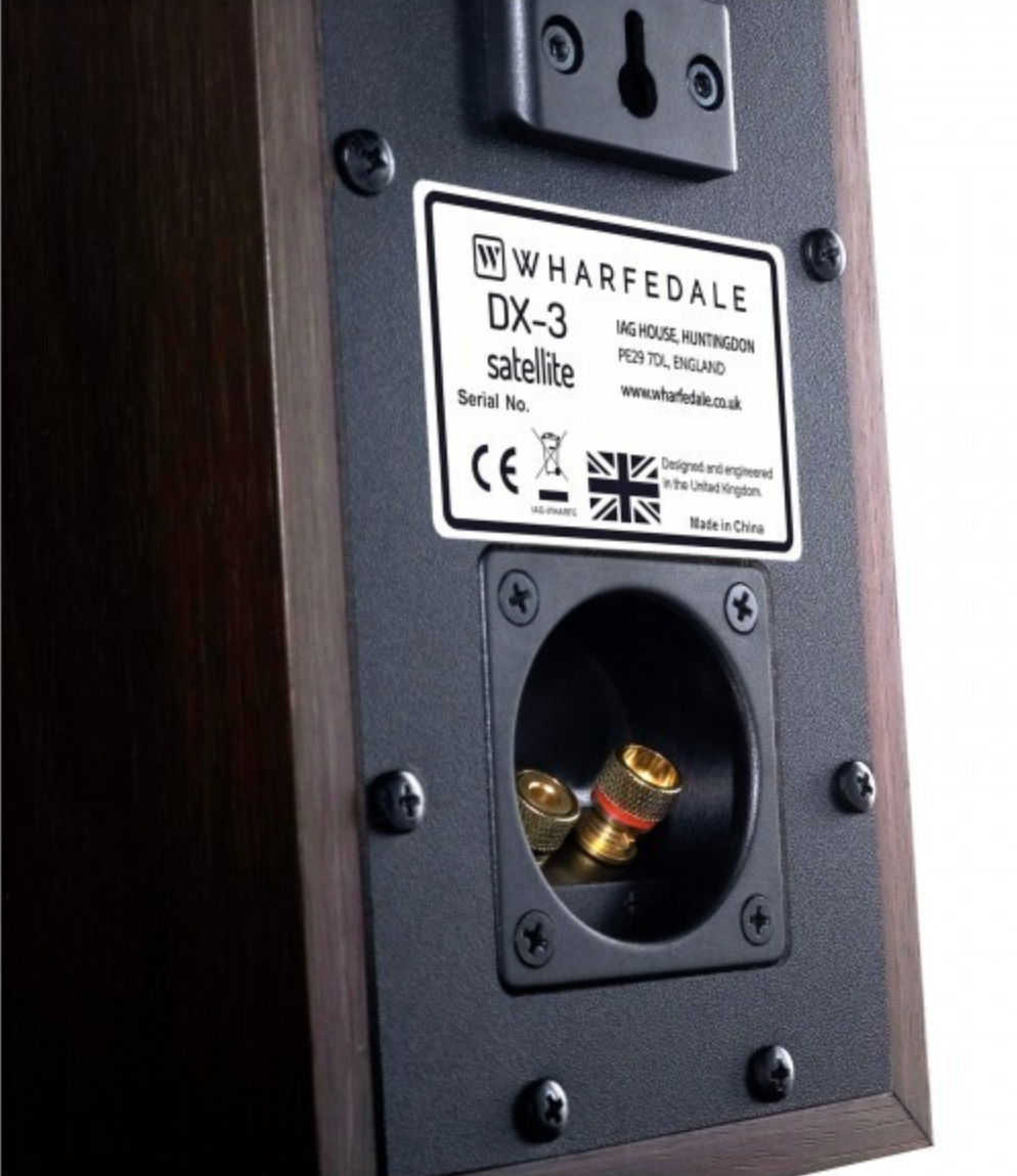 Wharfedale DX-3 satelliittikaiutinpari - 2-tie, 75mm