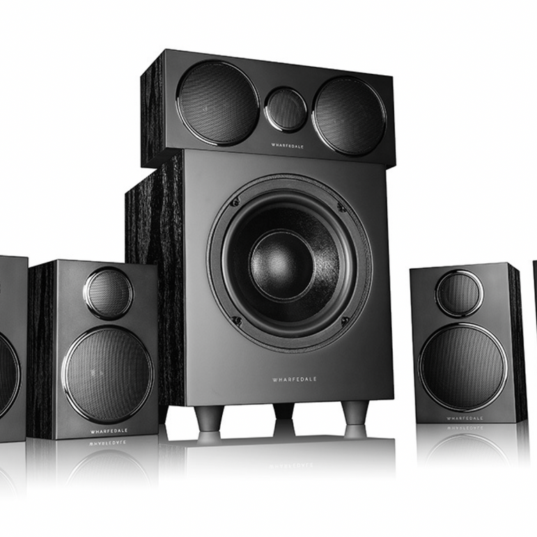 Wharfedale DX-3 HCP 5.1-kaiutinjärjestelmä – 8" sub