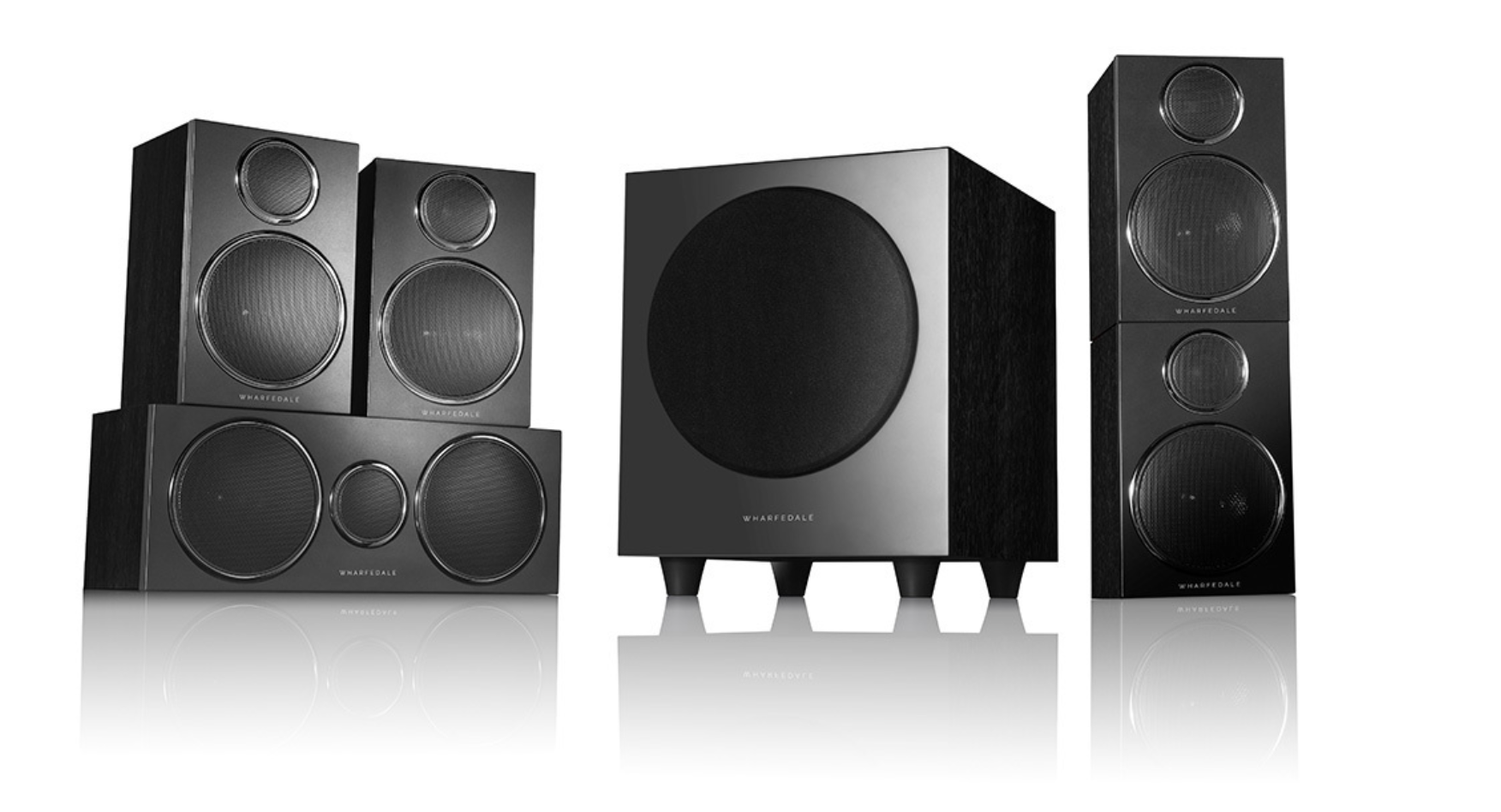 Wharfedale DX-3 HCP 5.1-kaiutinjärjestelmä – 8