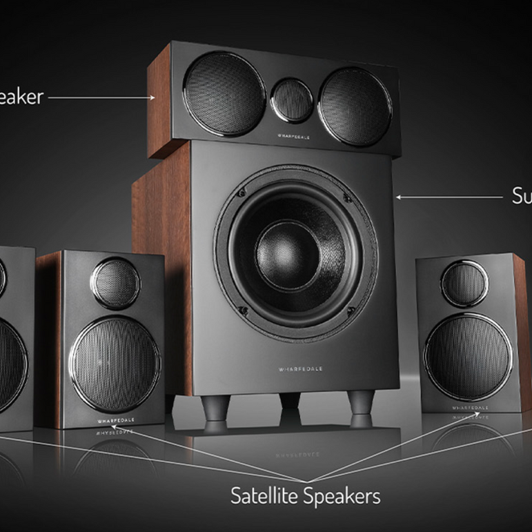 Wharfedale DX-3 HCP 5.1-kaiutinjärjestelmä – 8
