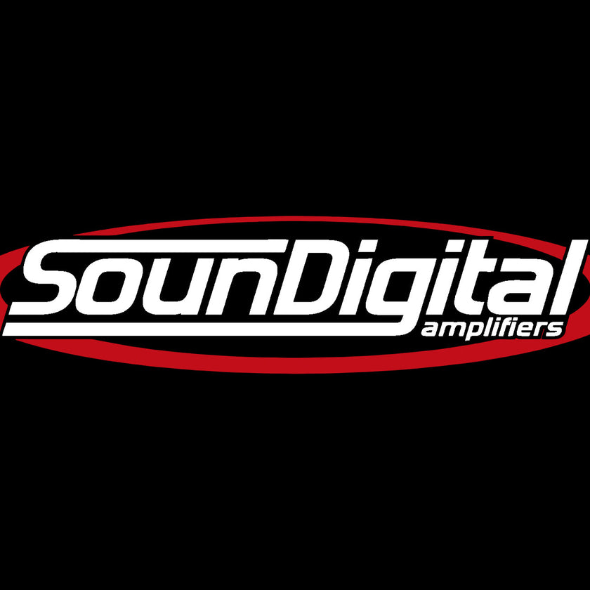 SounDigital Tarra – Valkoinen/Punainen 180 × 40 mm