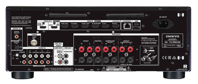 Onkyo TX-NR6100 7.2 AV-vahvistin