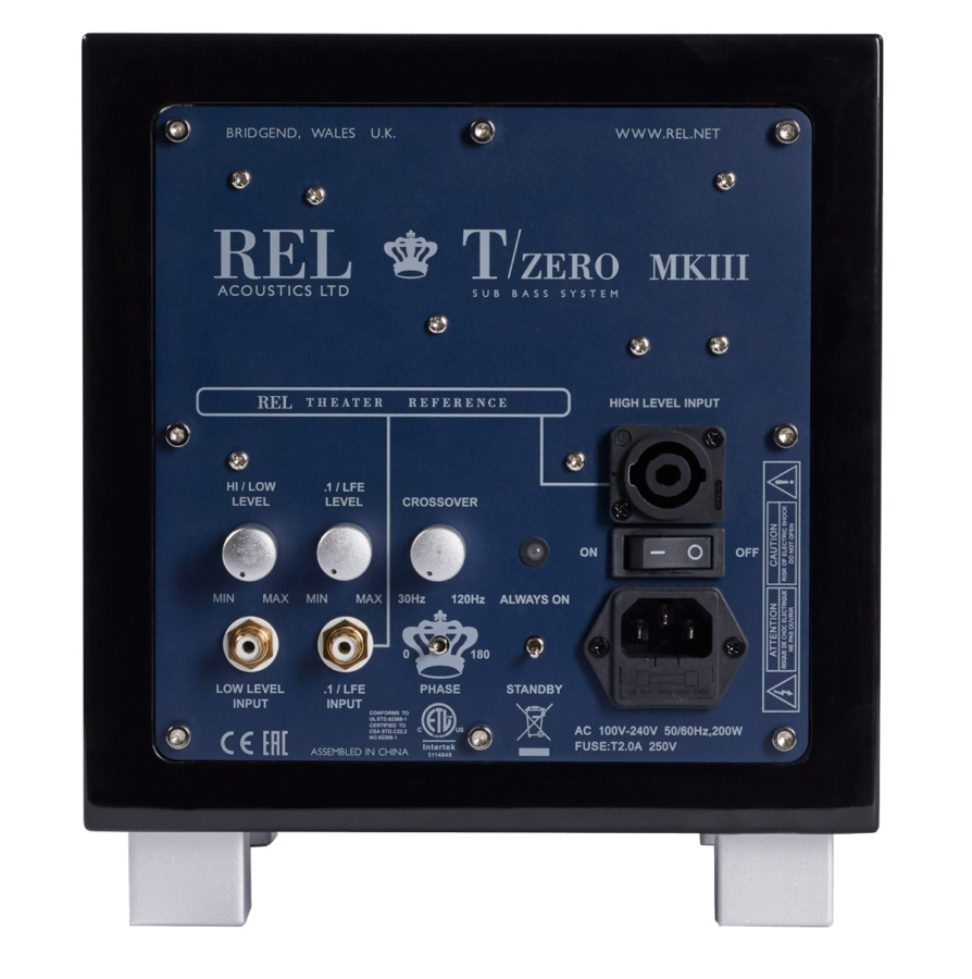 REL Tzero MKIII aktiivisubwoofer