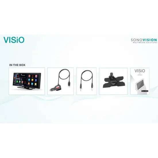 SonoVision VISiO-11C On-Dash Android 15 -näyttö | 11,4