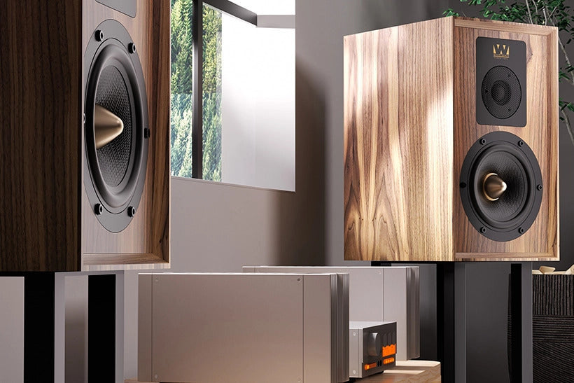 Wharfedale Aston jalustakaiutinpari + Aston Stand - 2-tie 86 dB