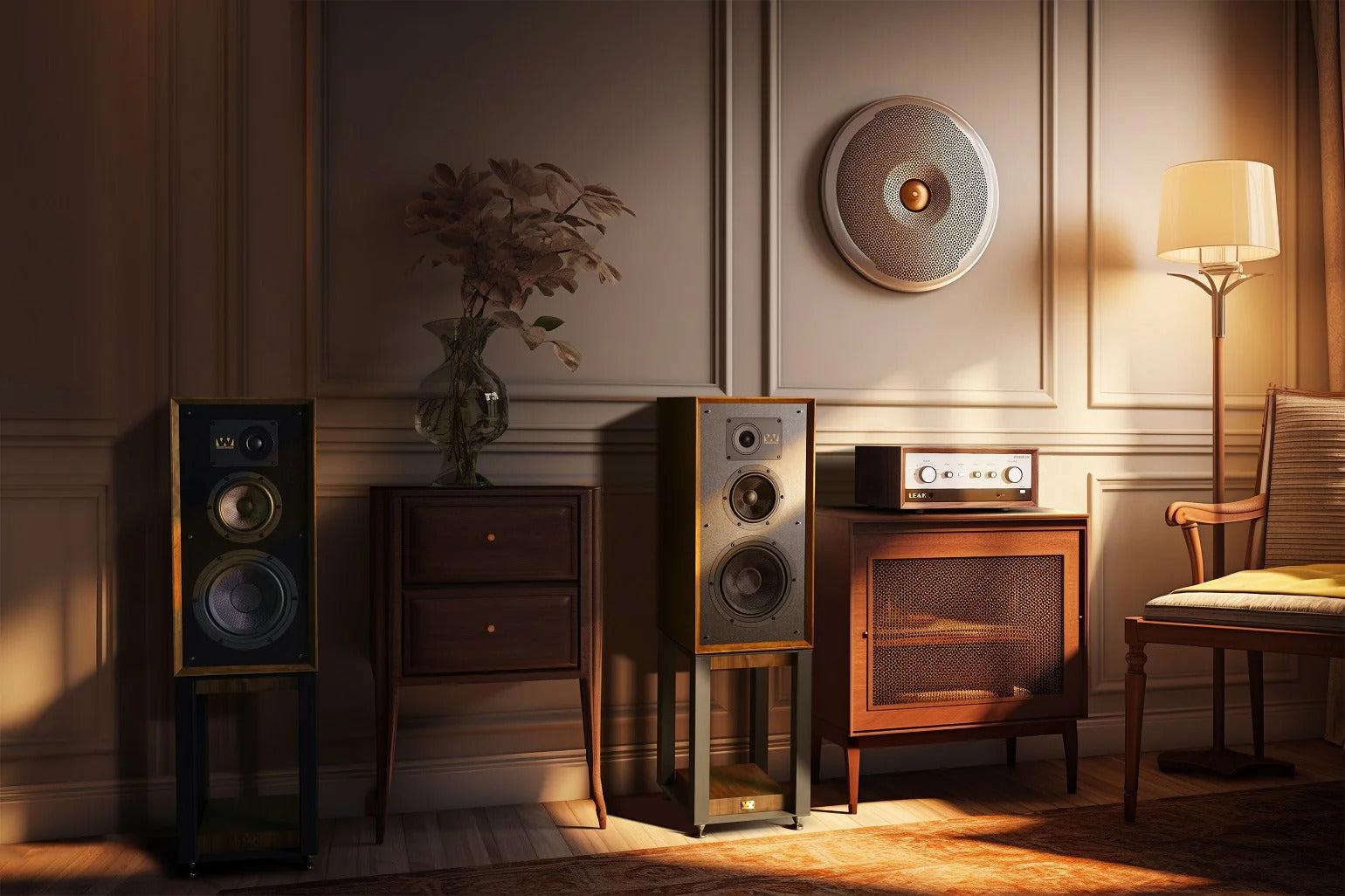 Wharfedale Super Linton jalustakaiutinpari – 3-tie 90 dB