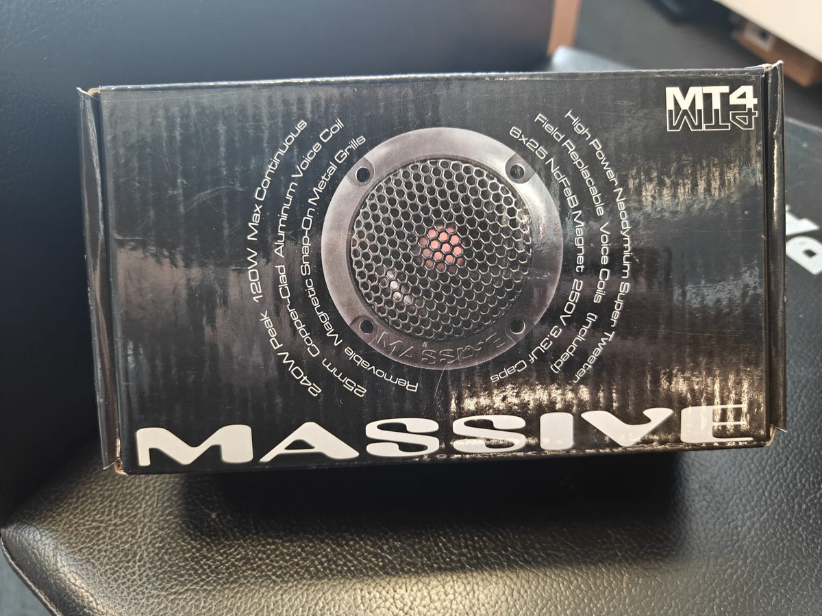 Massive Audio MT4 diskanttipari Vaihtolaite
