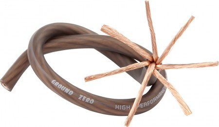 Ground Zero power cable 10mm2 SOFT 50m dark brown X-GZPC 10B