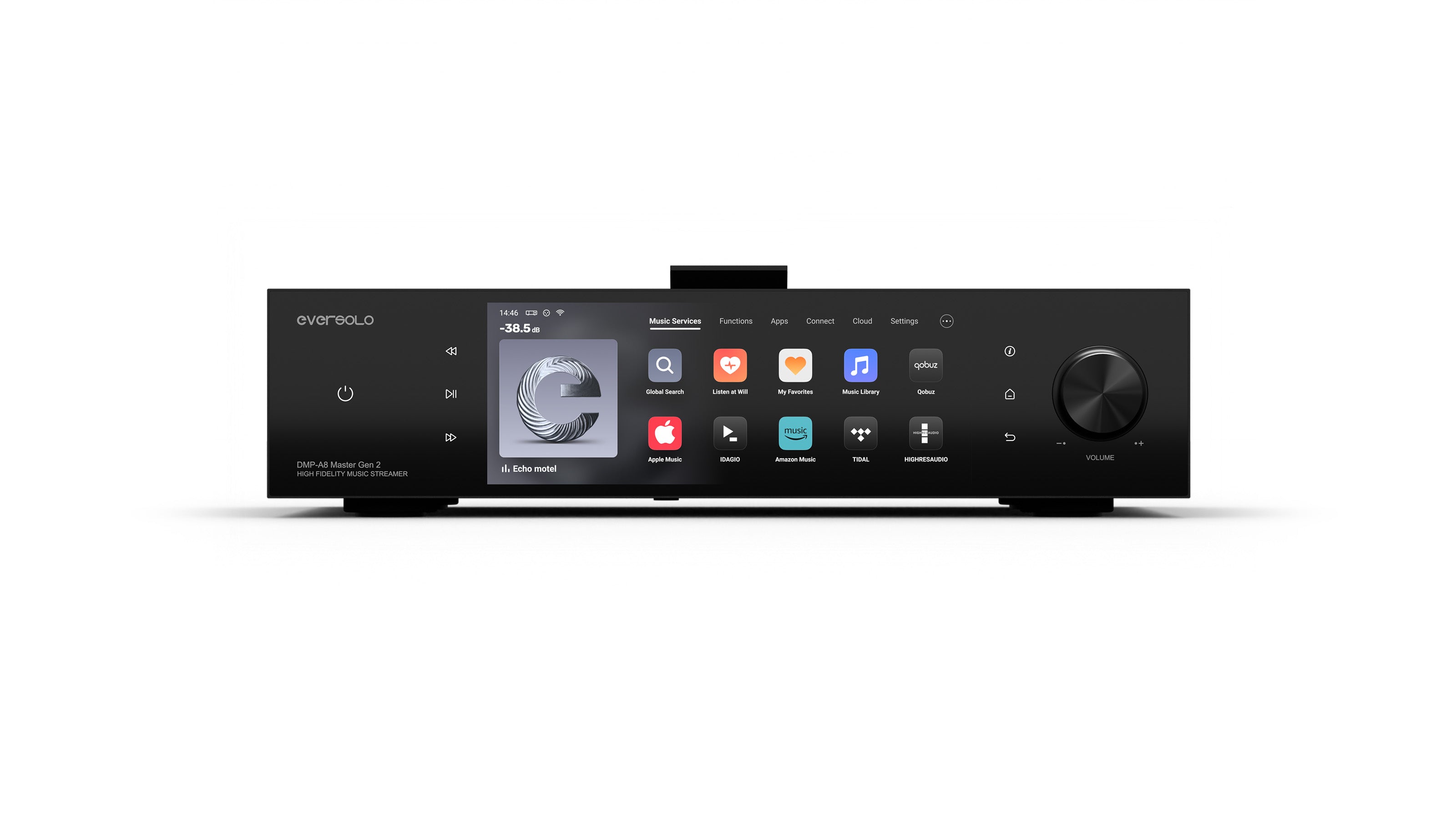 Eversolo DMP-A8 Gen2 Master Verkkosoitin DAC Esivahvistin
