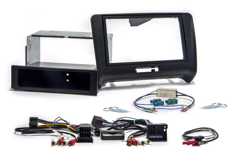 Audi TT 2006 – 2014 (8J) Asennuskitti 1-DIN / 2-DIN soittimen asentamiseksi AH-KIT-AUDI03