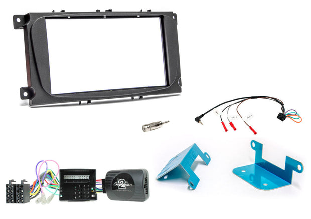 Mondeo 2007 – 2014 (Musta) 2-DIN asennuskitti AH-KIT-FORD07