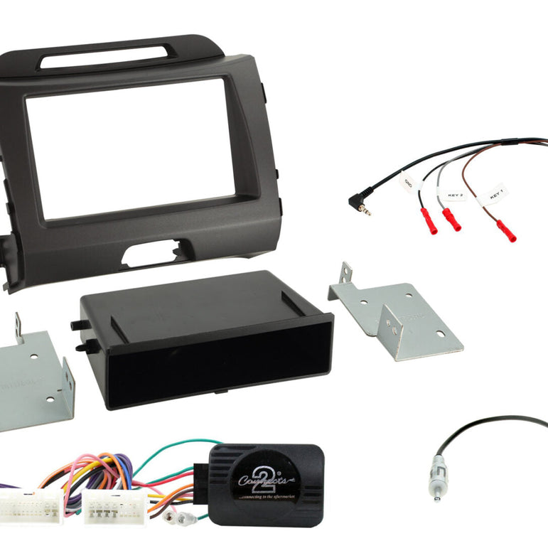 Sportage 2010 – 2015 1-DIN/2-DIN car stereo installation kit