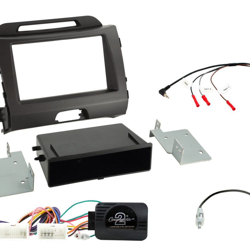 Sportage 2010 – 2015 1-DIN/2-DIN car stereo installation kit