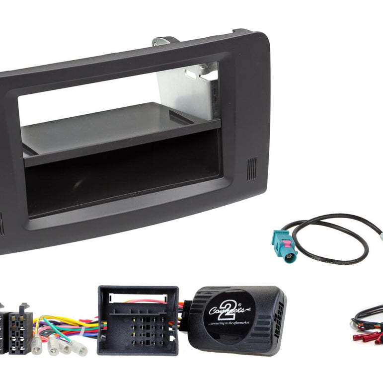 ML 2005 – 2011 (W164) / GL (X164) 2006 – 2012 1-DIN/2-DIN player installation kit