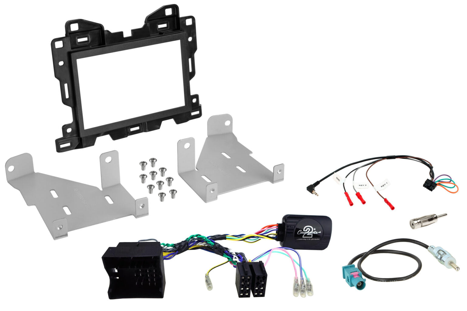 Sprinter 2018 -> (W907) 2-DIN soittimen asennuskitti AH-KIT-MB10