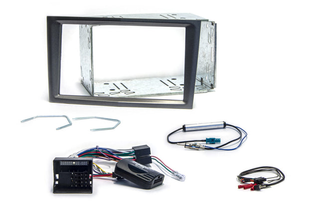 Astra 04-09, Corsa 06-14 (Charcoal metallic) 2-DIN soittimen asennuskitti