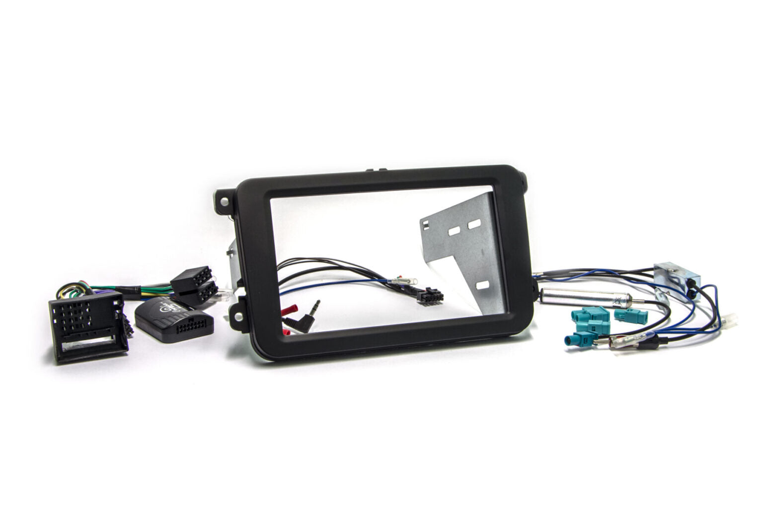 Golf V/VI, Passat B6/B7, Polo, Jetta etc. 2-DIN car stereo installation kit