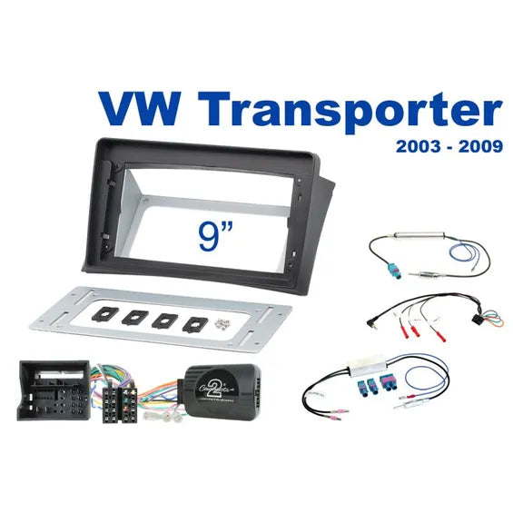 Audiohellman AH-KIT9-VW07 asennussarja VW T5, 9