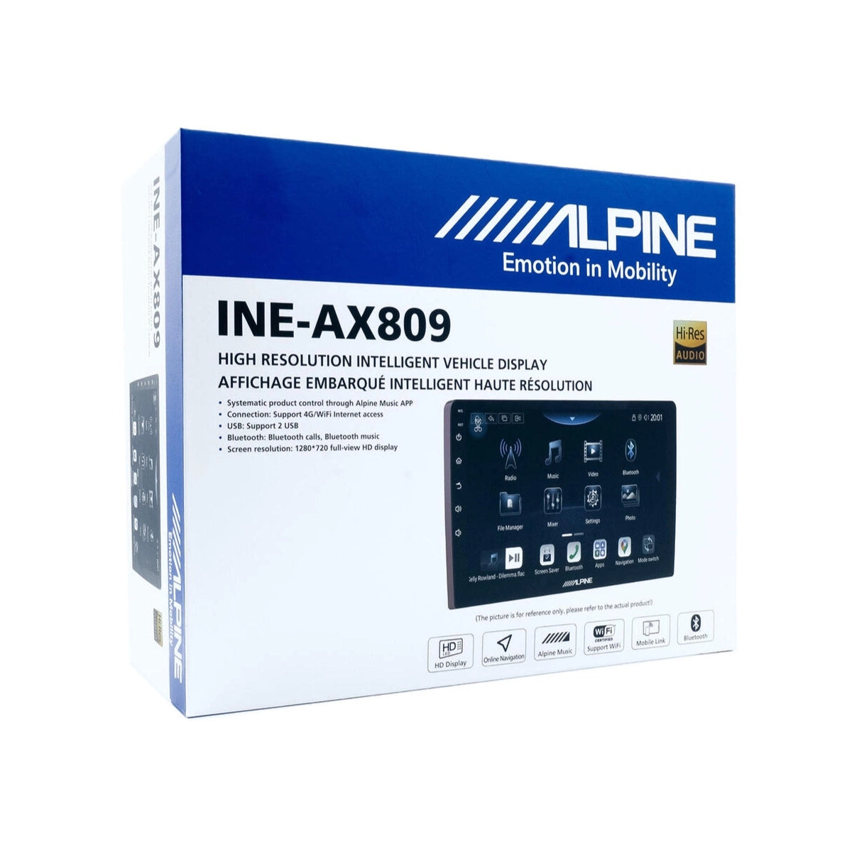 Alpine INE-AX809 9